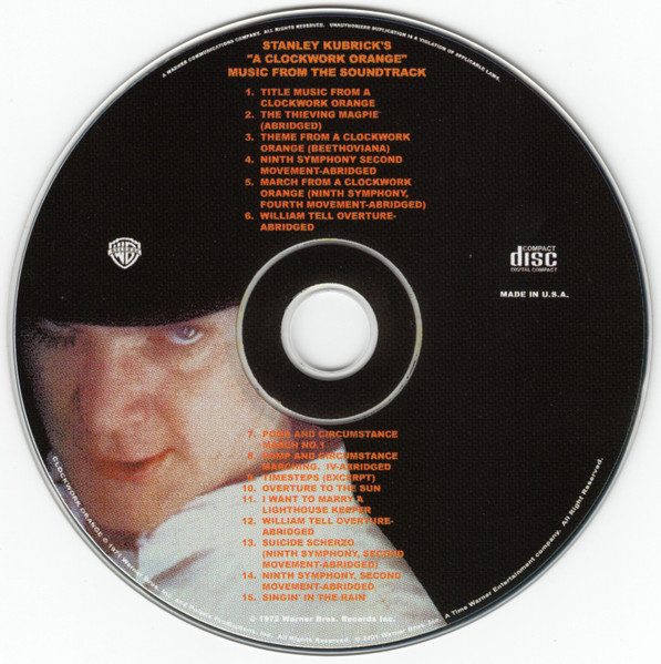 Stanley Kubrick's A Clockwork Orange (Music From The Soundtrack)